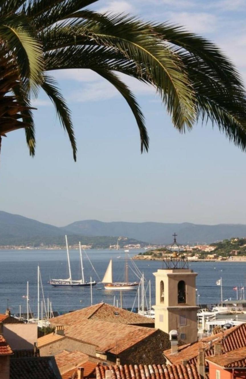 Haut De Villa A 700 Metres De La Plage, Totalement Independant Et Accessible Par Un Escalier Exterieur Sainte-Maxime Bagian luar foto